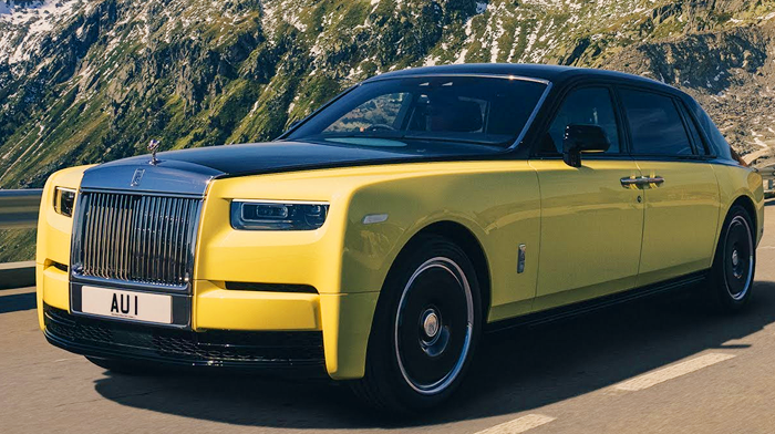 Rolls-Royce Goldfinger Phantom Extended